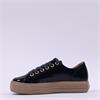 Paul Green Side Zip Platform Trainer - Dark Navy Patent